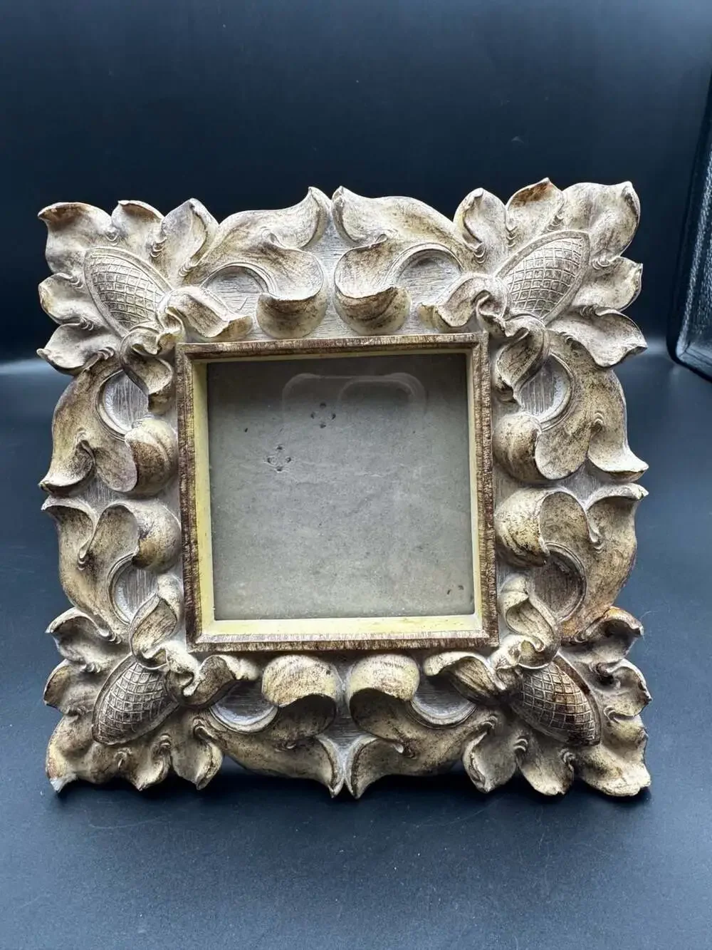 Ornate Baroque Style Square Picture Frame 6x6 Inch